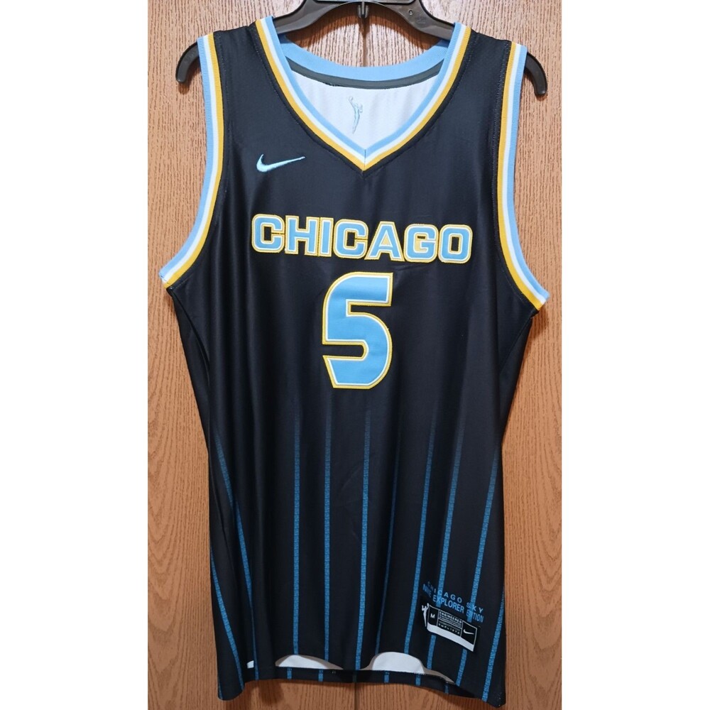 Angel Reese (Chicago Sky)-(Jersey)-(Black)-(Size:M)-(Decent Condition)-$65.00